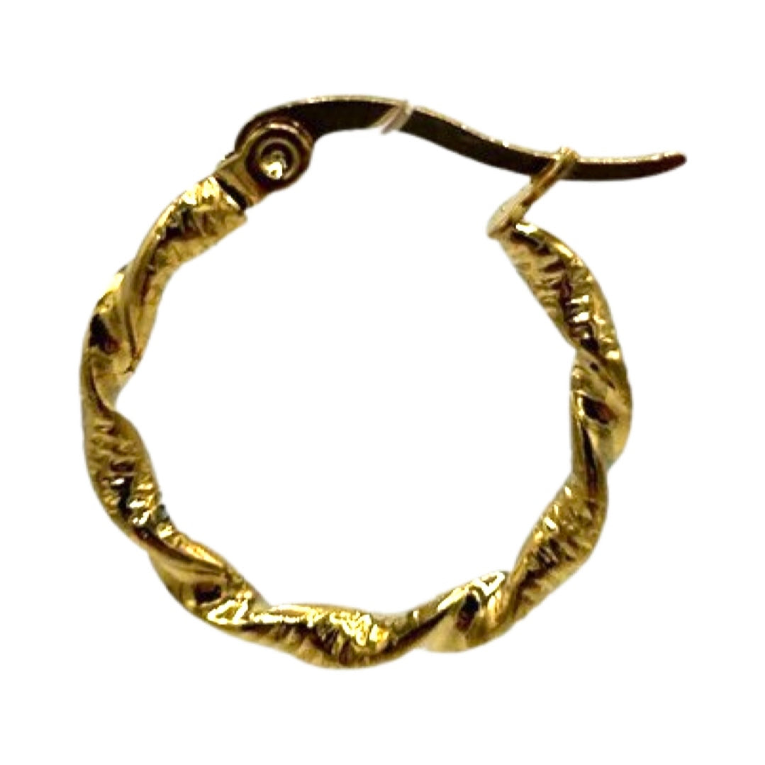 Oorbel Basic Turn Gold