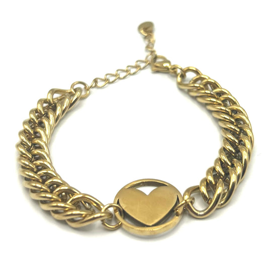 Armband Heart Round