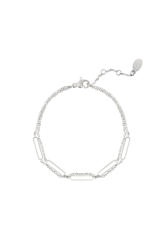 Schakelarmband Double Chain