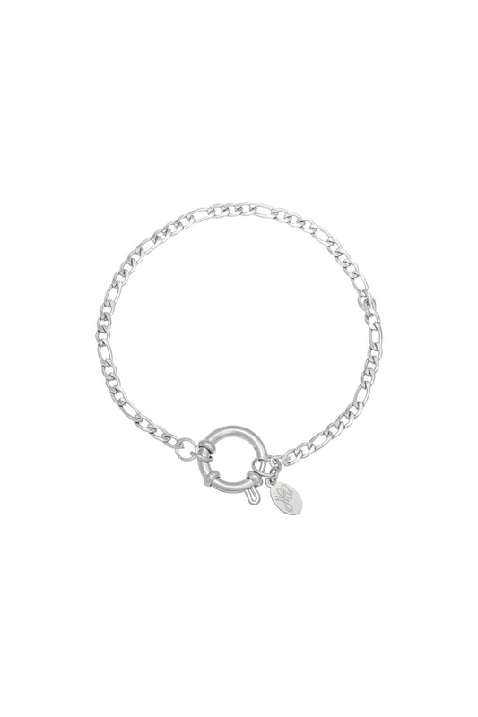 Schakelarmband Small Silver