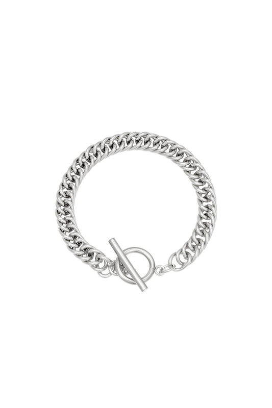 Schakelarmband Basic Silver