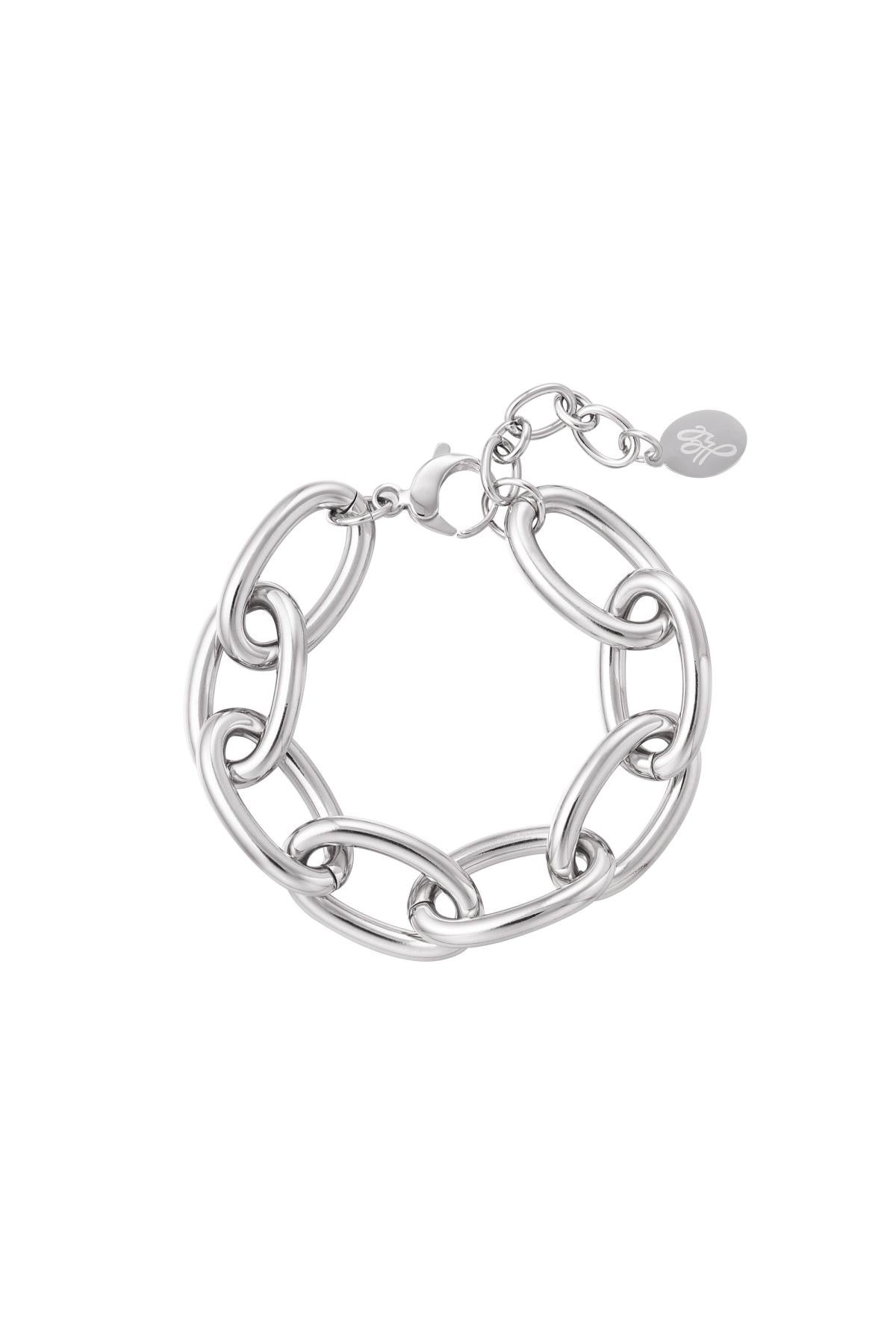 Armband Chunky Chain Silver