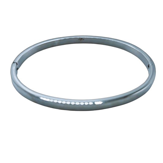 Bangle Small Basic Silver