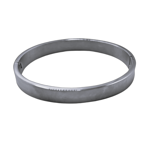 Bangle Big Basic Silver